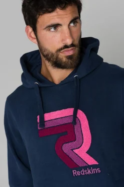 Pull/Sweatshirt Homme Redskins Sleeve Skyline Navy Blue