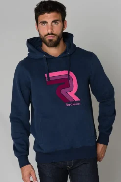 Pull/Sweatshirt Homme Redskins Sleeve Skyline Navy Blue