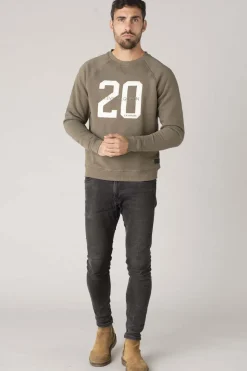 Pull/Sweatshirt Homme Steve Mcqueen Ssm04-324 Kaki