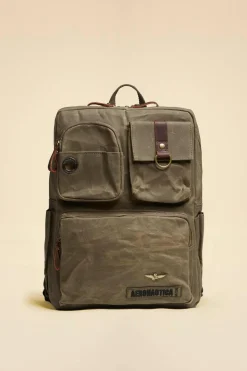 Sacs Homme Aeronautica Militare Bo1181Uct04315 57631 Khaki