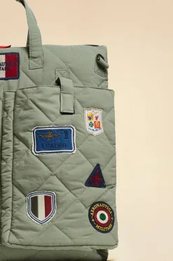 Sacs Homme Aeronautica Militare Bo1175Xct04298 07305 Verde Silva