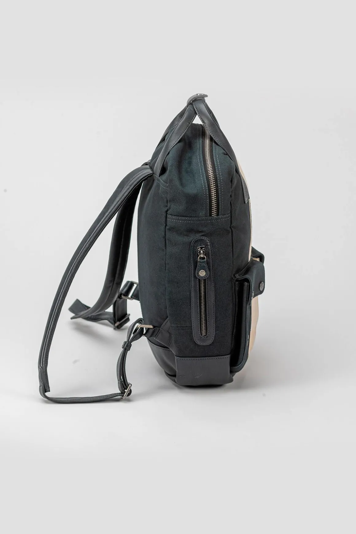 Sacs Homme Carroll Shelby Gt40 Canvas Backpack Navy