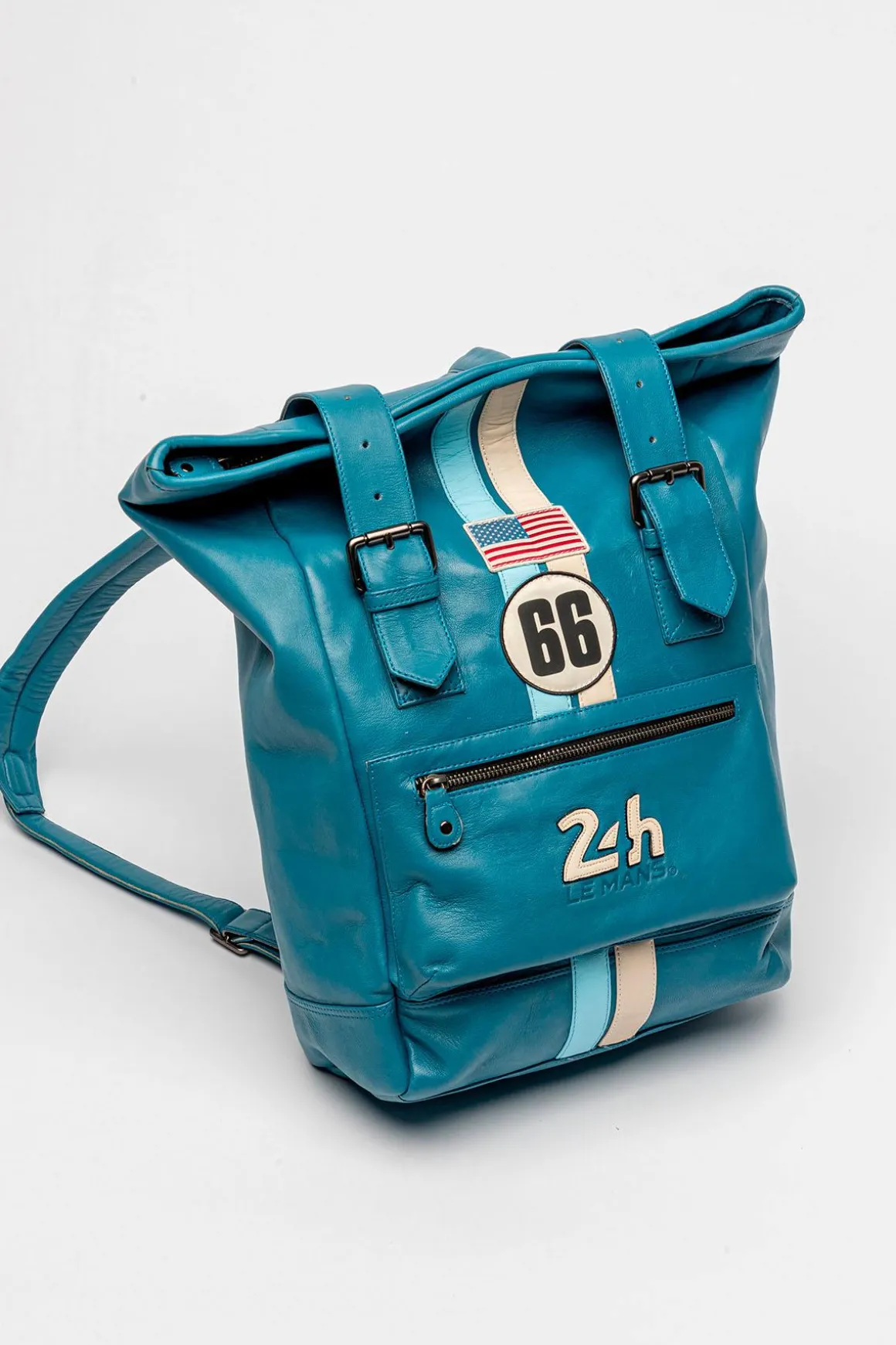 Sacs Homme 24H Le Mans Ronnie Backpack Bleu Mallard