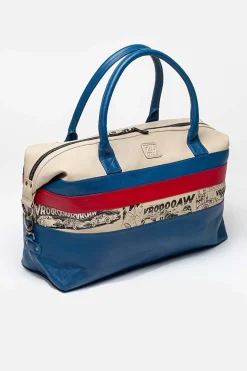 Sacs Homme Michel Vaillant Steve 48H Bag Michel Vaillant Blue Vaillant