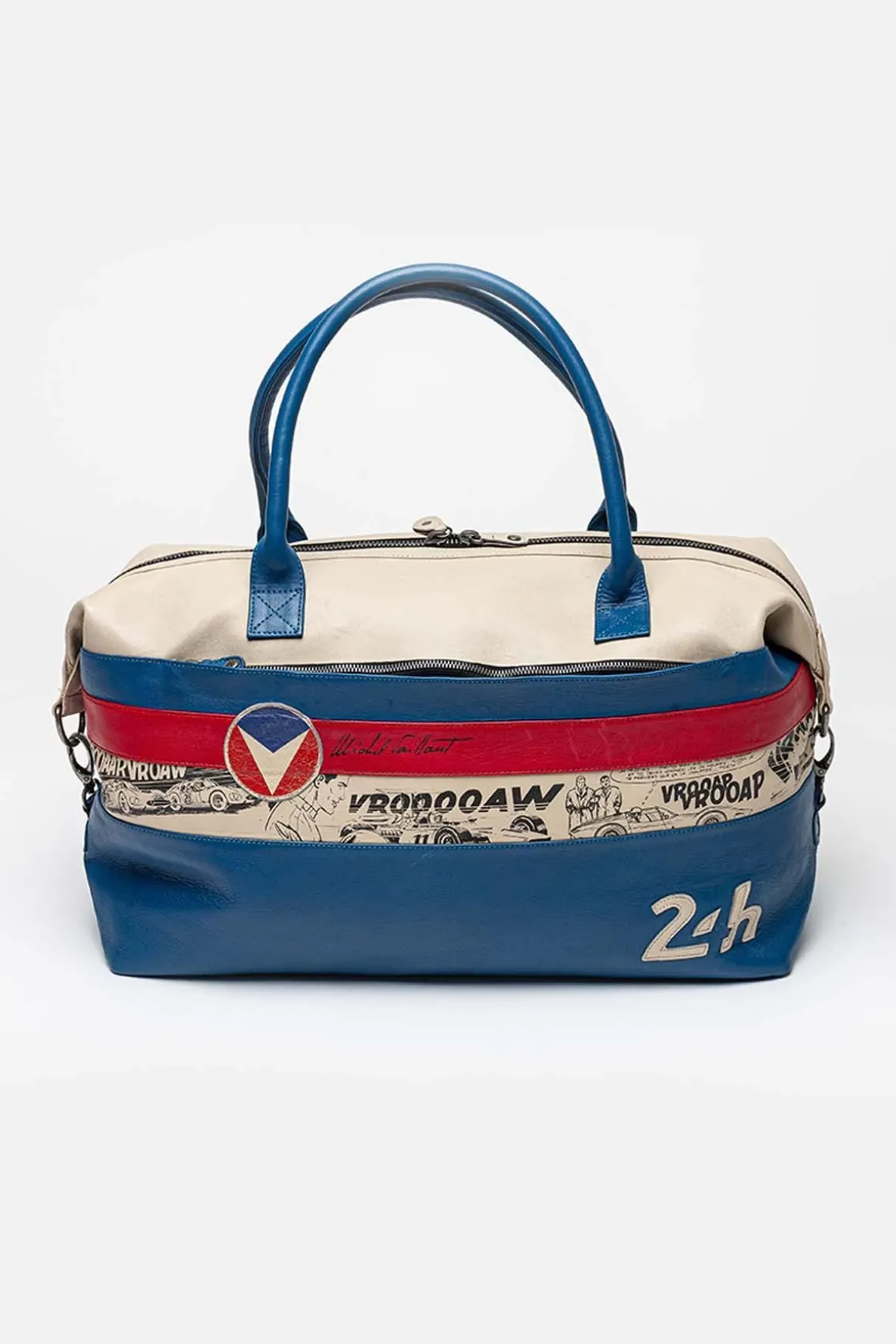 Sacs Homme Michel Vaillant Steve 48H Bag Michel Vaillant Blue Vaillant