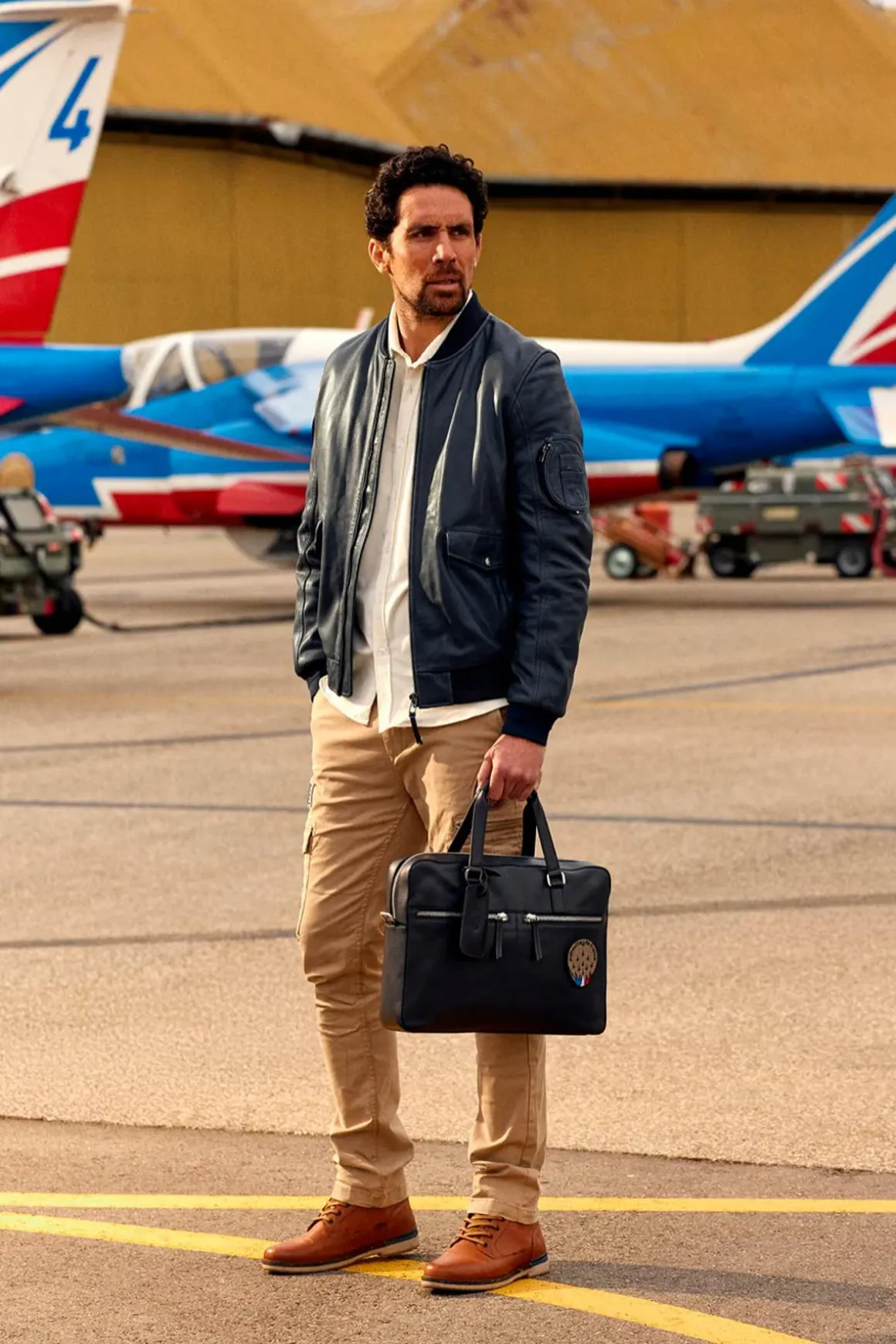 Sacs Homme Patrouille De France Messenger Spider Dark Navy