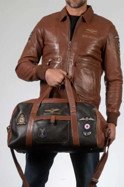 Sacs Homme Royal Air Force Bristol3 48H Dark Brown