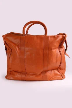 Sacs Homme Serge Pariente Sac 48H Monaco Cognac