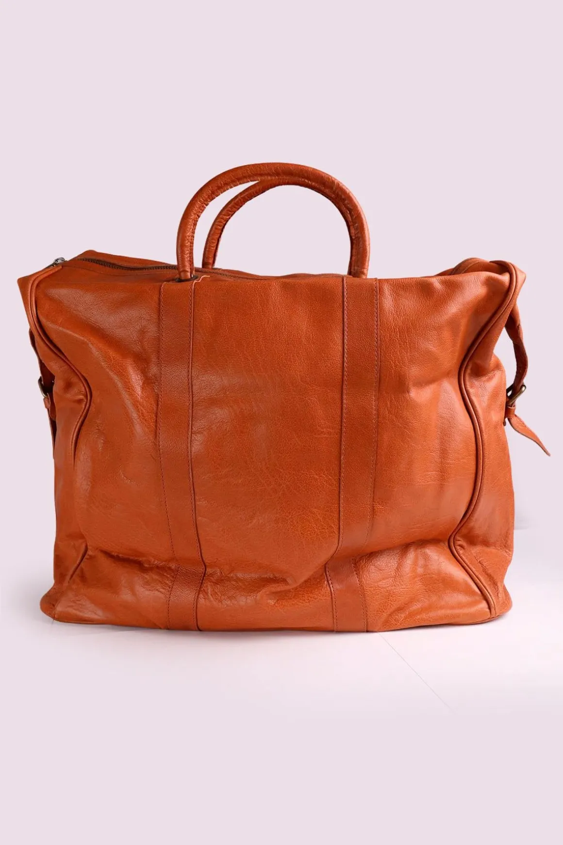 Sacs Homme Serge Pariente Sac 48H Monaco Cognac