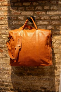 Sacs Homme Serge Pariente Sac 48H Monaco Cognac