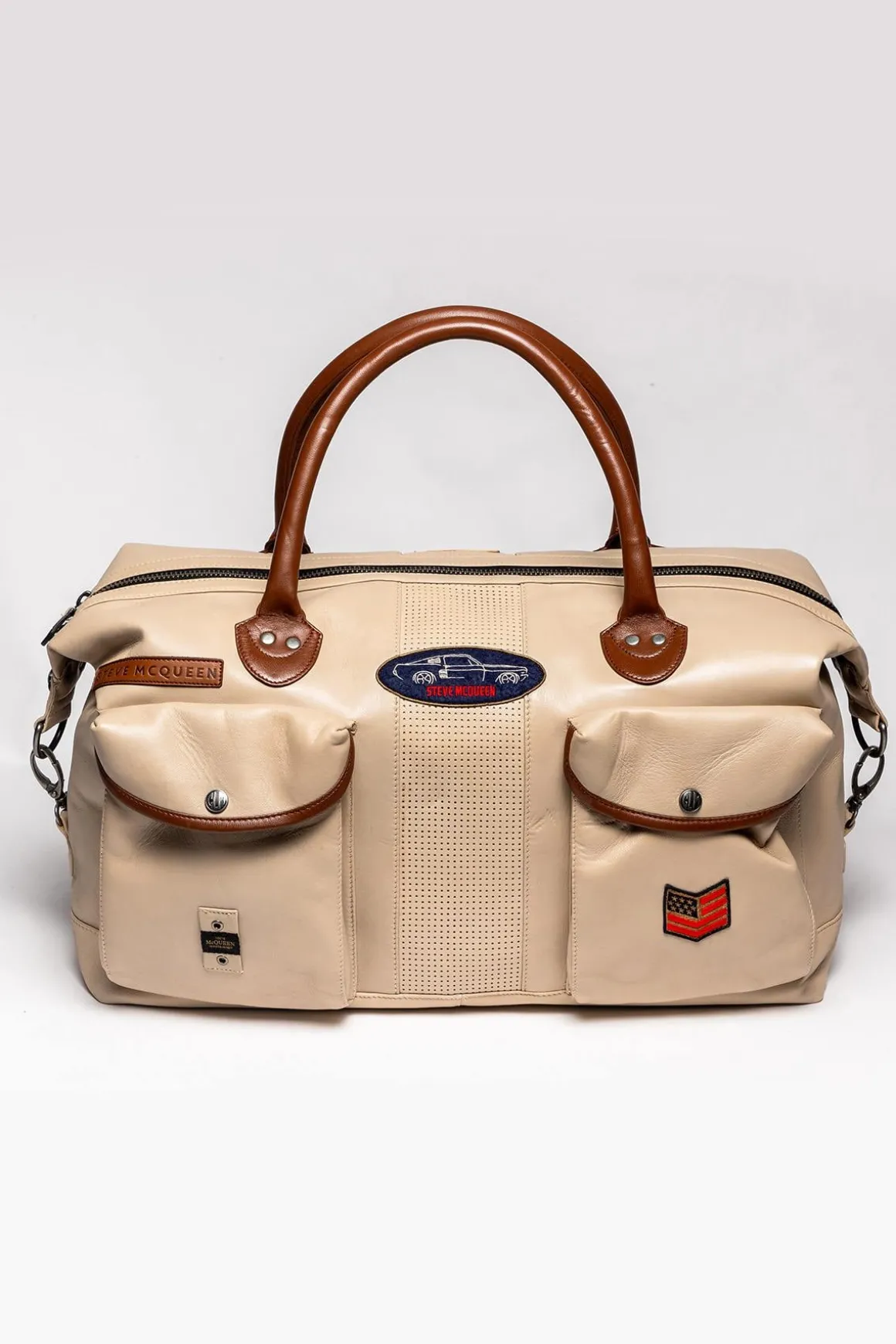 Sacs Homme Steve Mcqueen Duke 48H Ecru