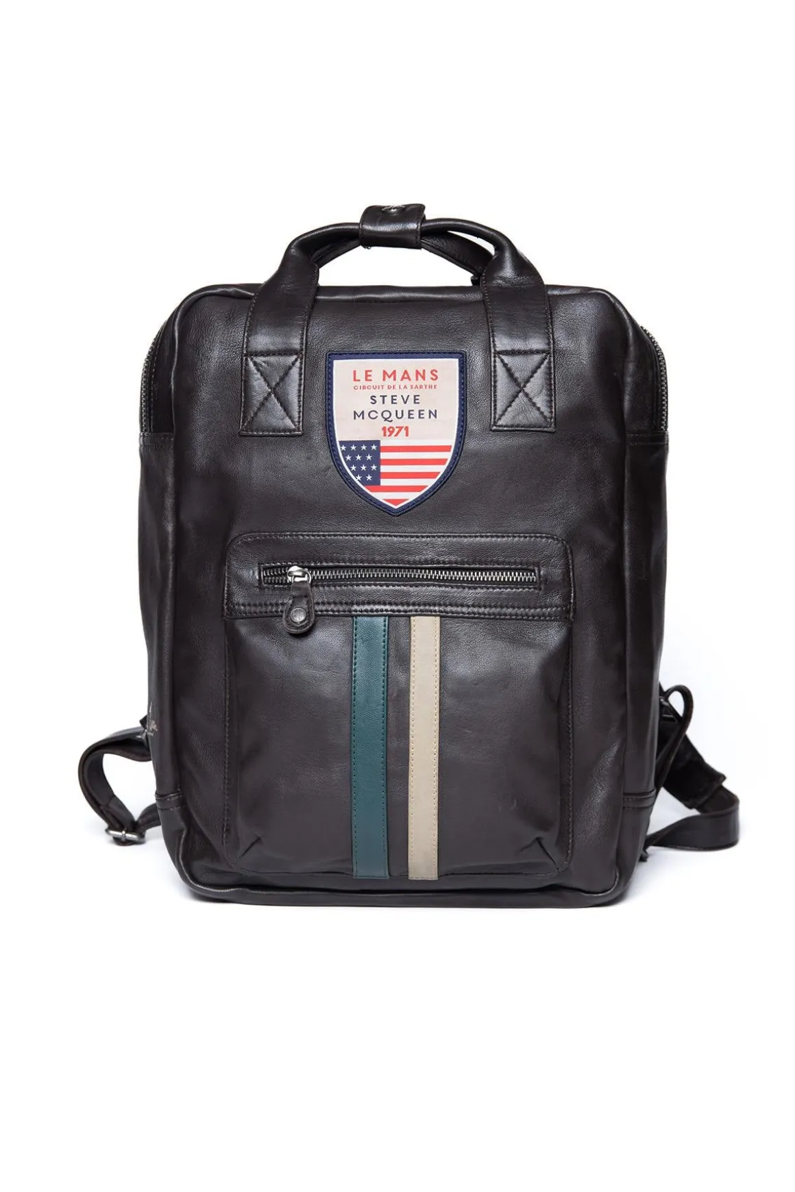 Sacs Homme Steve Mcqueen Matt4 Backpack Dark Brown