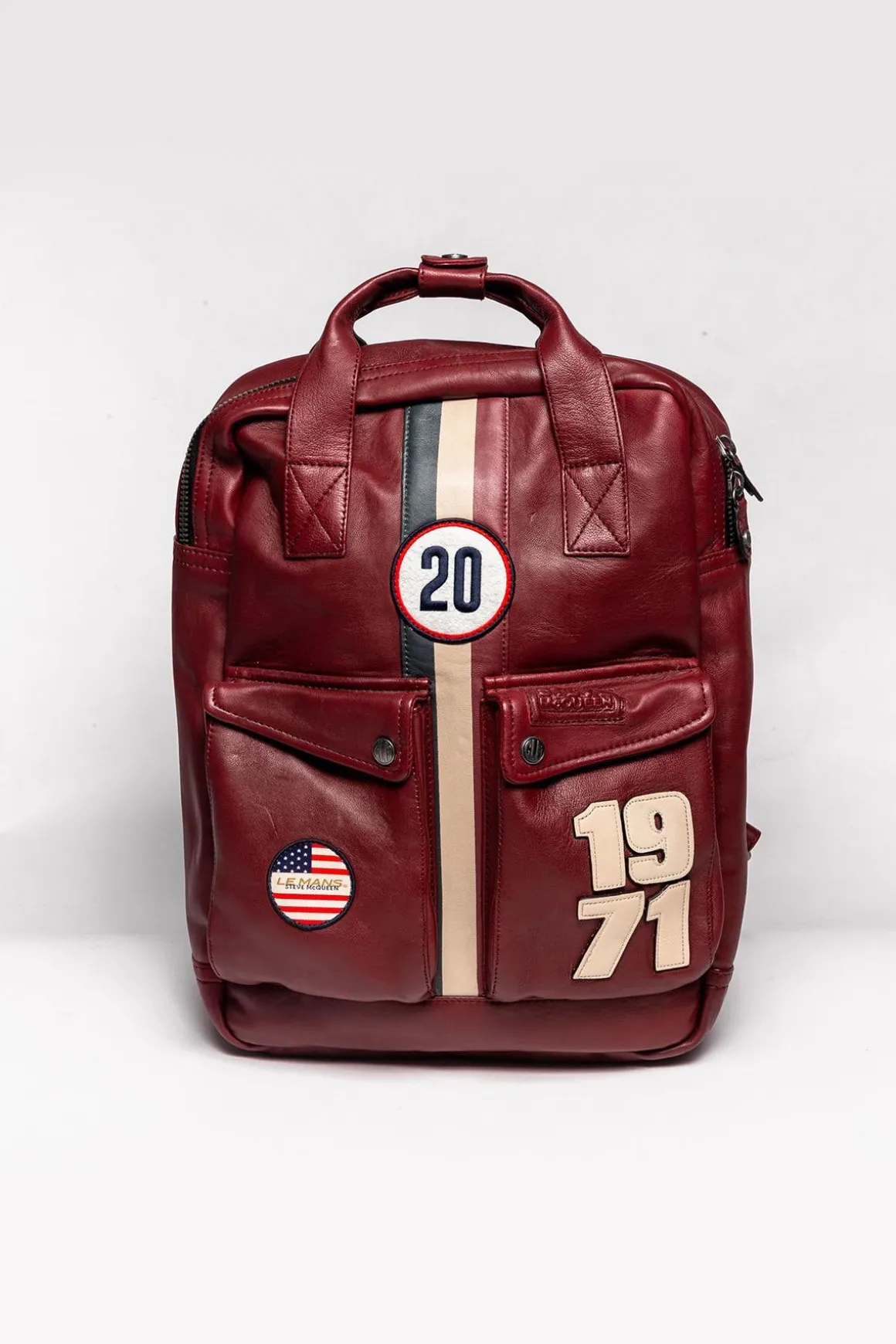 Sacs Homme Steve Mcqueen Matt6 Backpack Dark Red