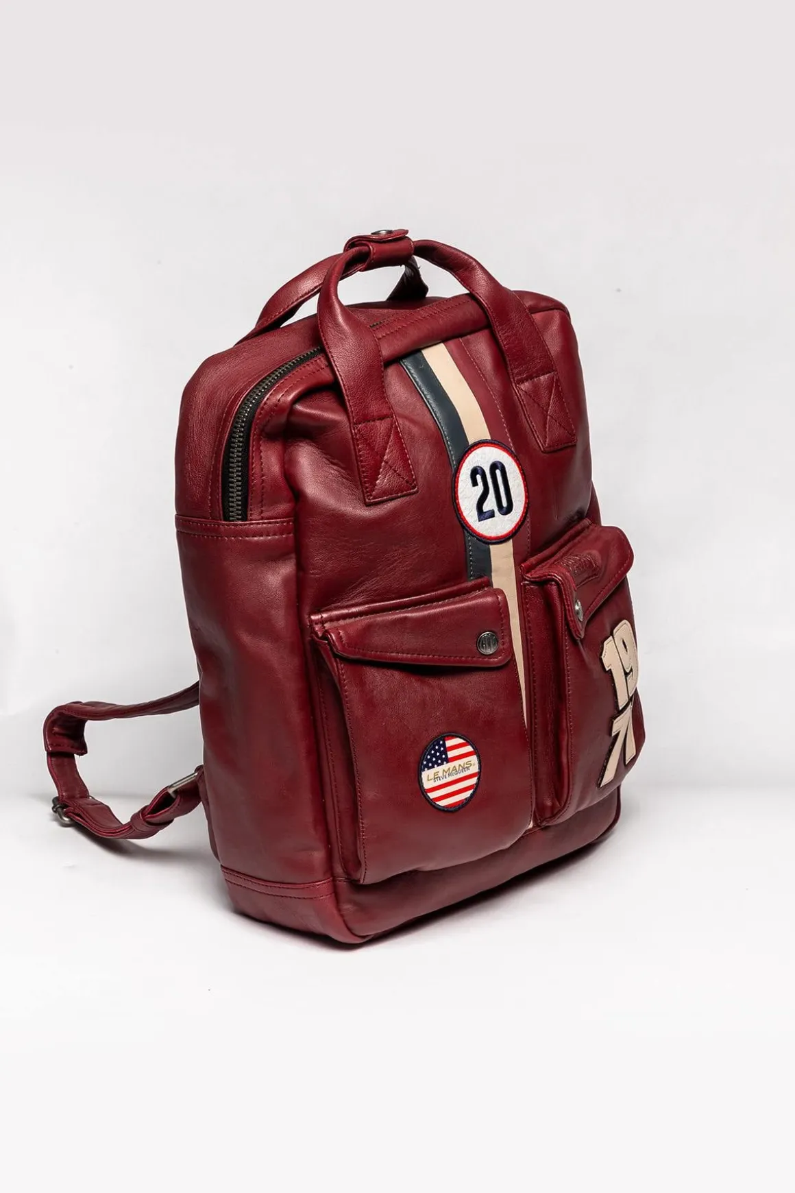 Sacs Homme Steve Mcqueen Matt6 Backpack Dark Red