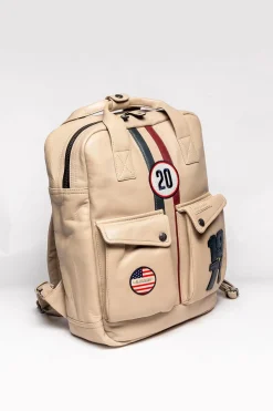 Sacs Homme Steve Mcqueen Matt6 Backpack Ecru