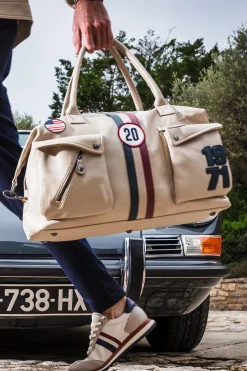 Sacs Homme Steve Mcqueen Nolan6 48H Ecru