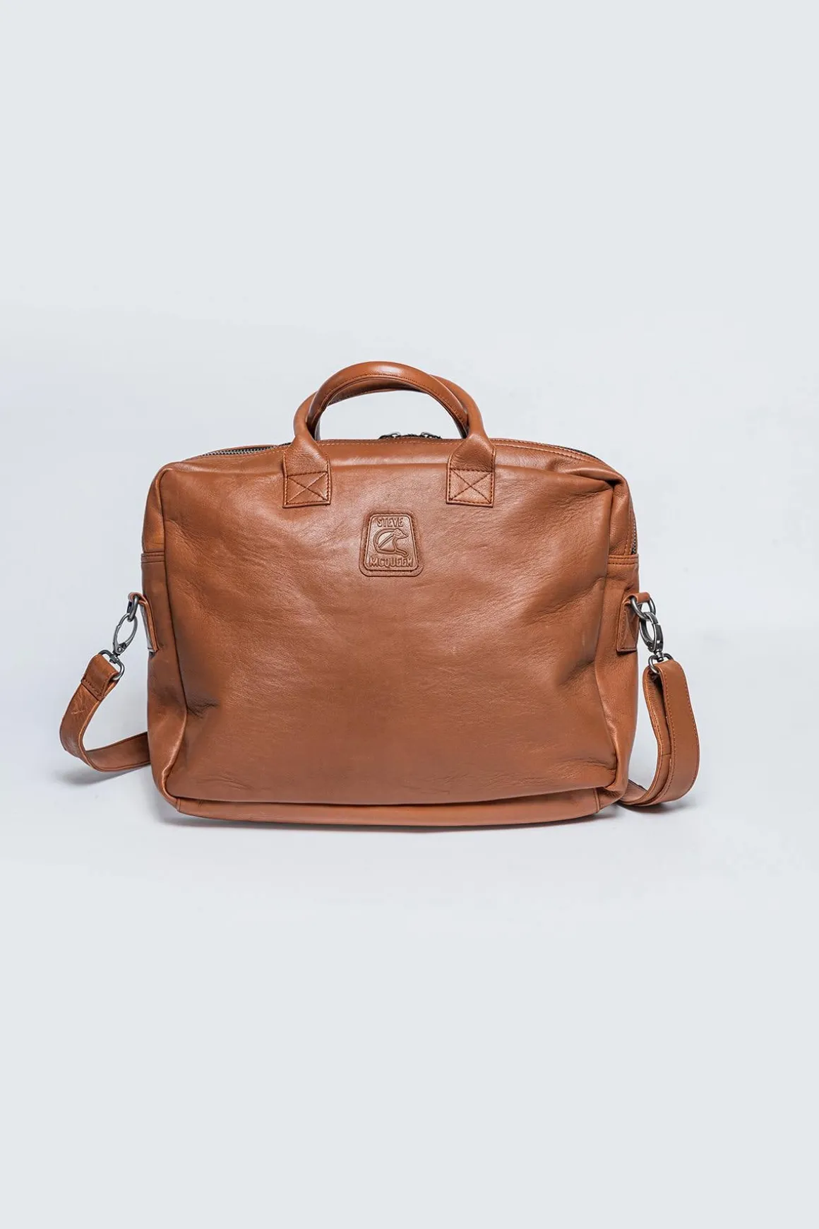Sacs Homme Steve Mcqueen Terrance Messenger Tobacco