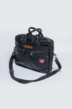 Sacs Homme Steve Mcqueen Terrance Messenger Black