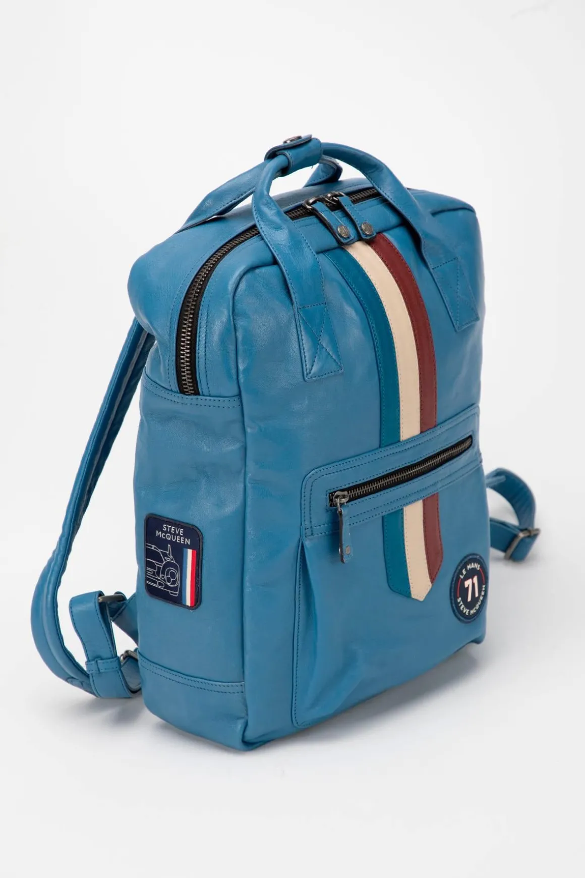 Sacs Homme Steve Mcqueen Texas Backpack Captain Blue