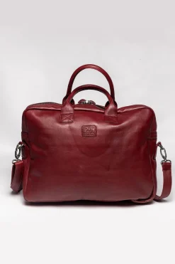 Sacs Homme Steve Mcqueen Wayne6 Messenger Dark Red