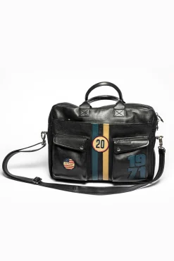 Sacs Homme Steve Mcqueen Wayne7 Messenger Black