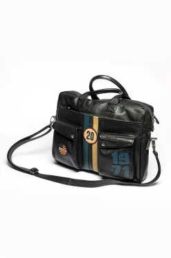 Sacs Homme Steve Mcqueen Wayne7 Messenger Black