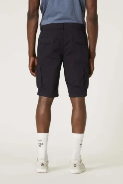 Short Homme Aeronautica Militare 231Be066Ct1122 08312 Blue Black