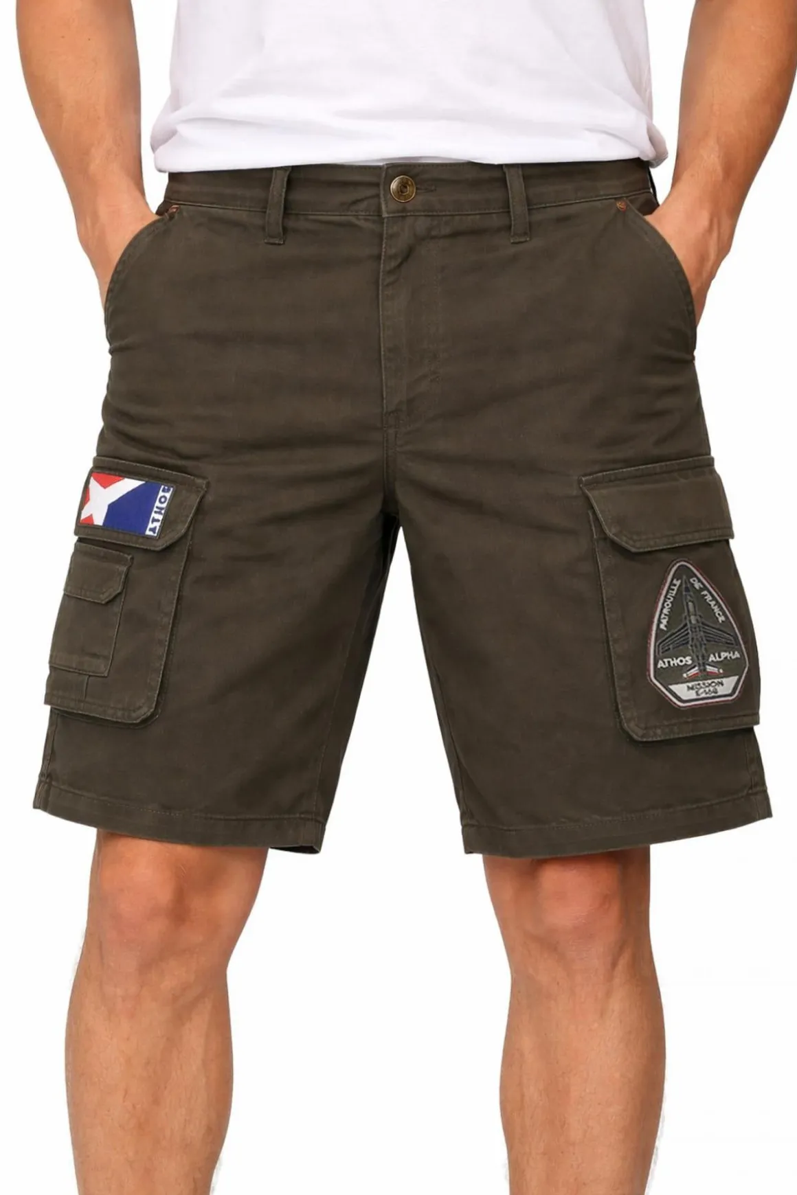 Short Homme Patrouille De France Drew Vision Khaki