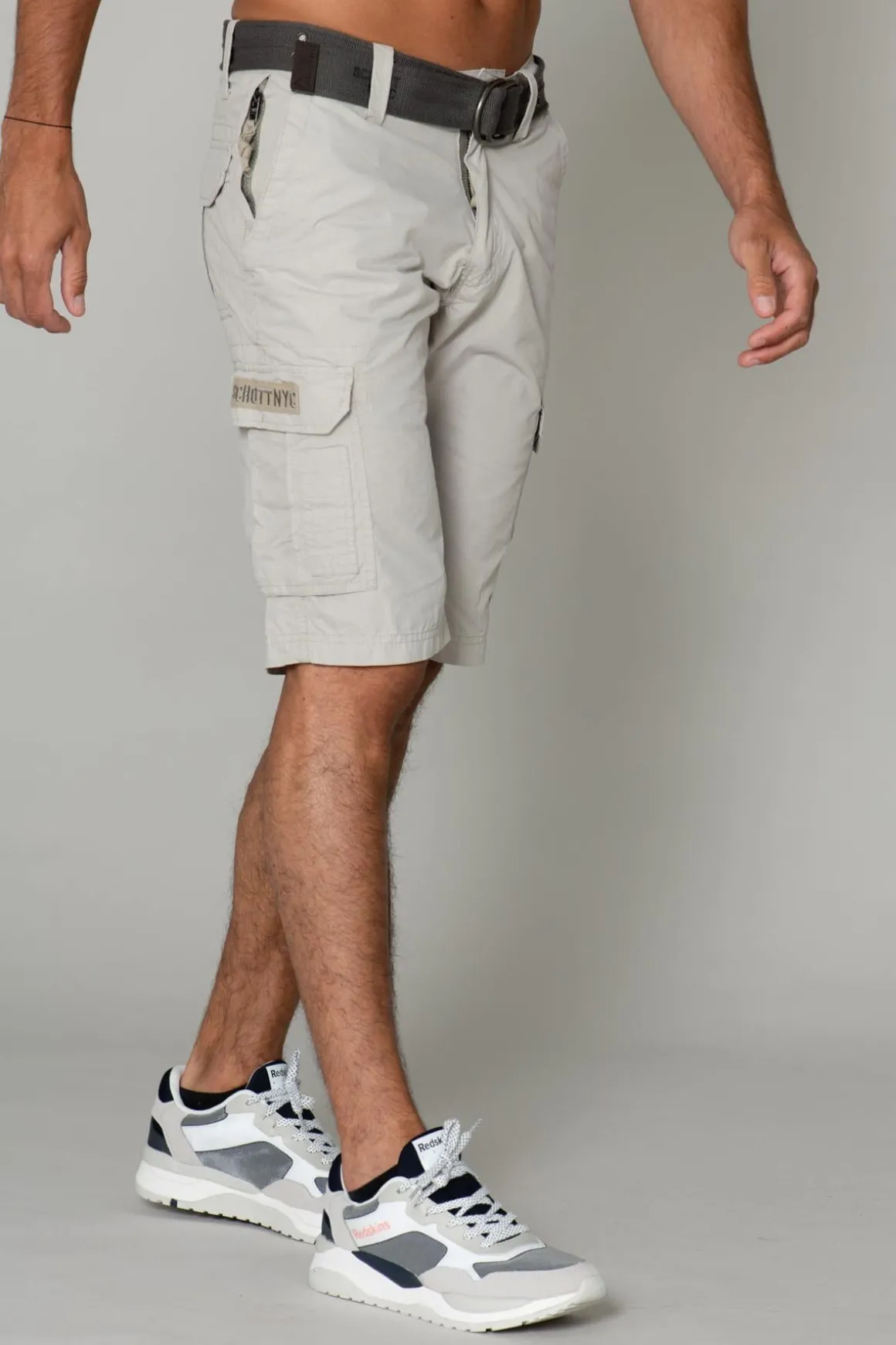 Short Homme Schott Cargous30 Ciment