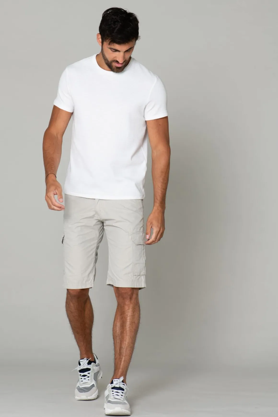 Short Homme Schott Cargous30 Ciment