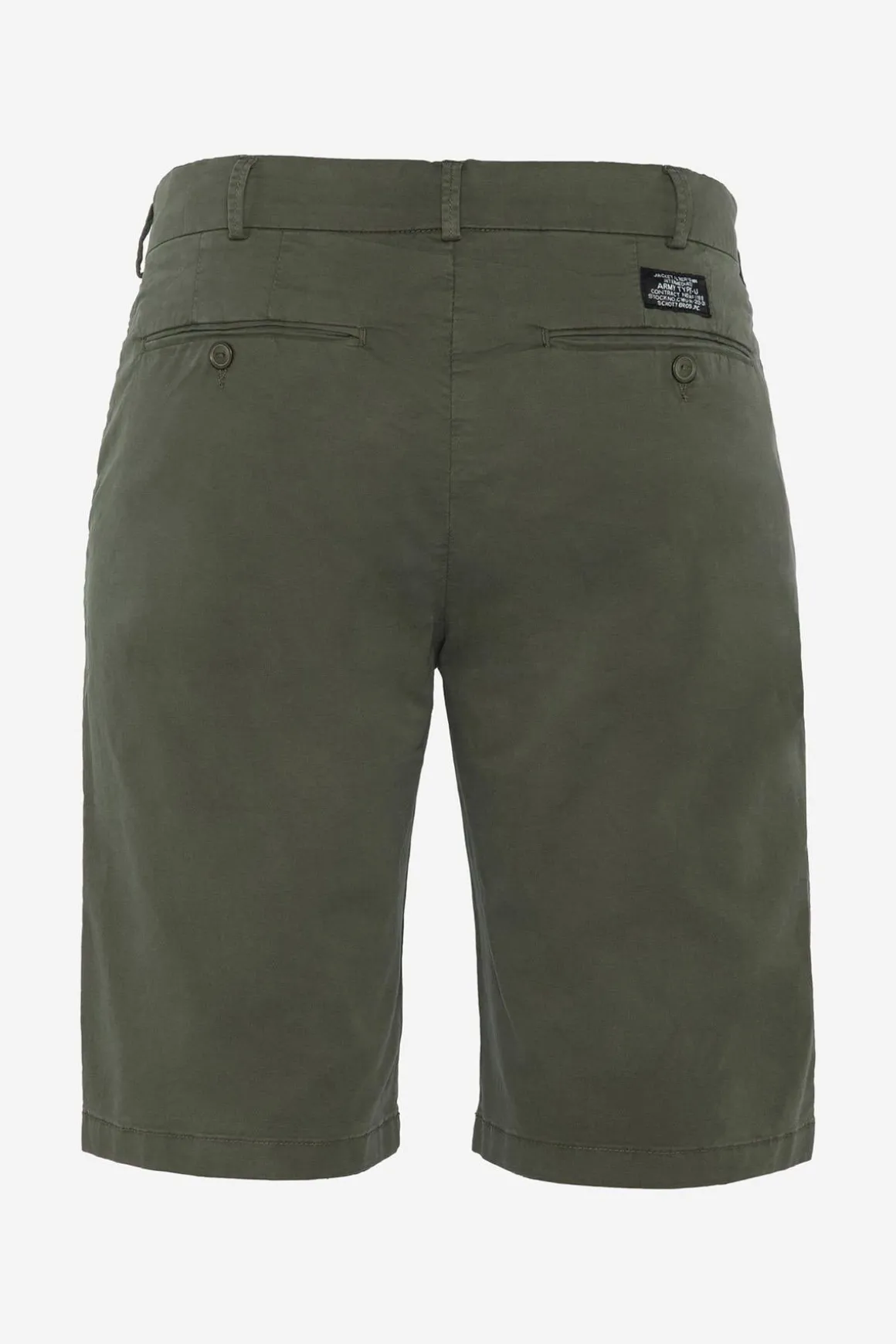 Short Homme Schott Trjo30 Dark Kaki