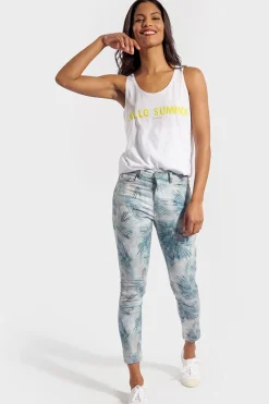 Tee Shirt Femme Kaporal Alem Opt White