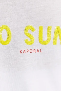 Tee Shirt Femme Kaporal Alem Opt White