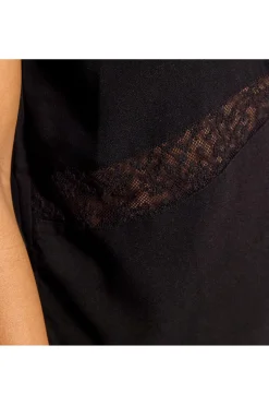 Tee Shirt Femme Kaporal Basile Black