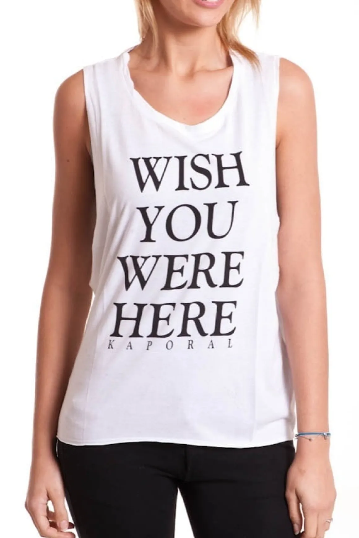Tee Shirt Femme Kaporal Cheer Blanc