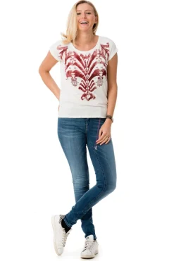 Tee Shirt Femme Kaporal Fergy Off White