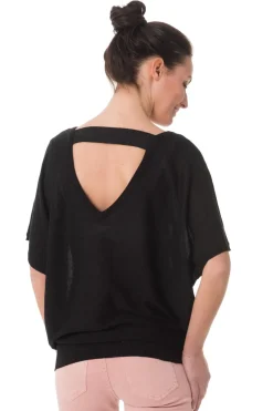 Tee Shirt Femme Kaporal Filou Black