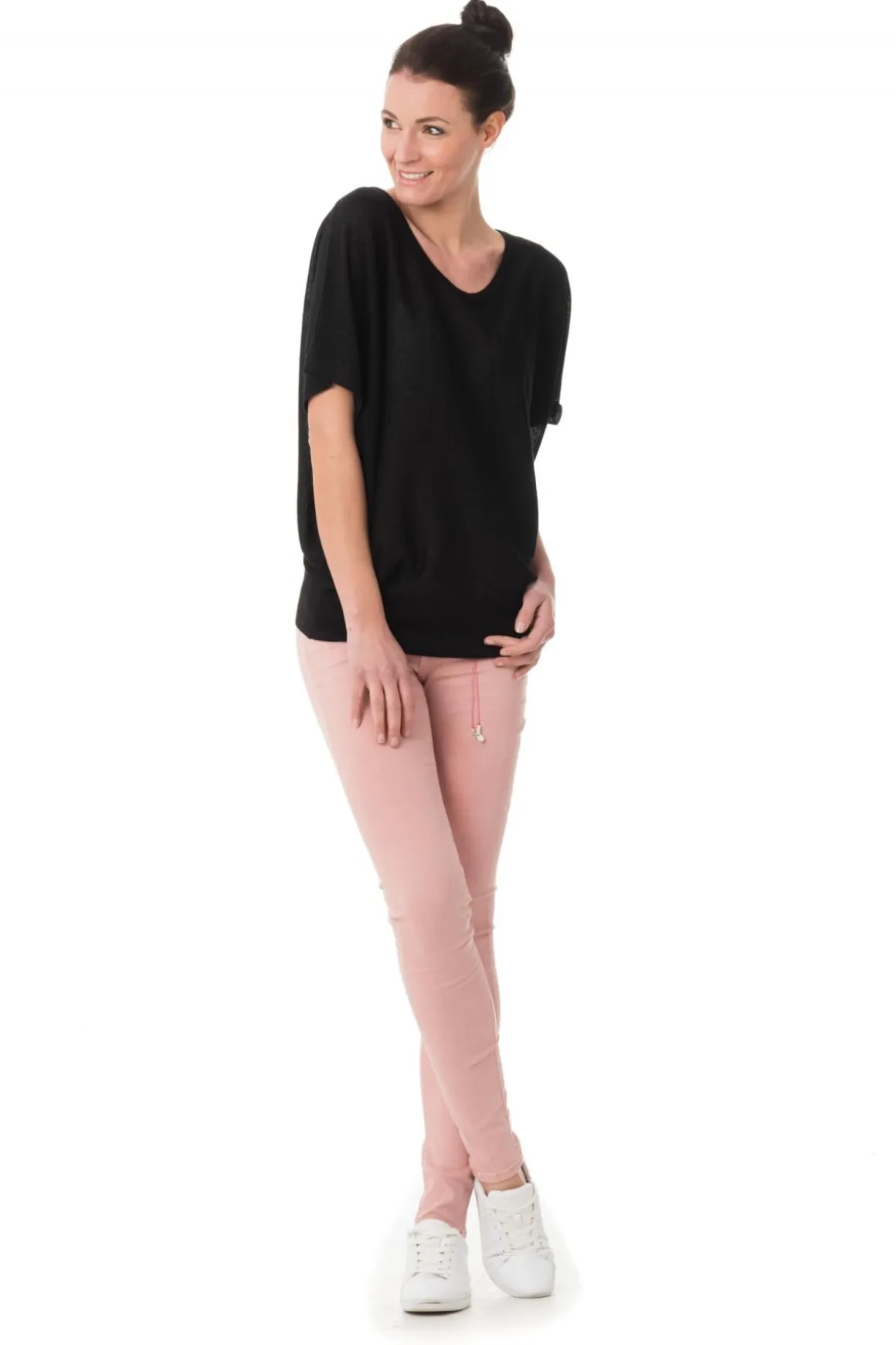 Tee Shirt Femme Kaporal Filou Black