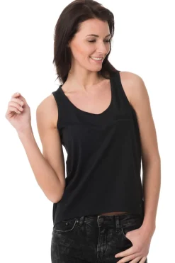 Tee Shirt Femme Kaporal Fishy Black