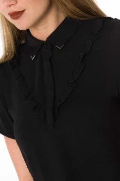 Tee Shirt Femme Kaporal Fista Black