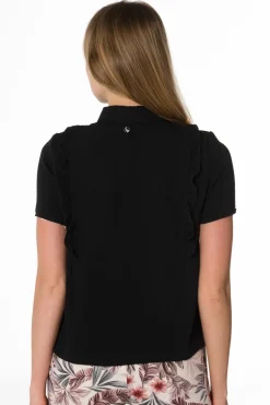 Tee Shirt Femme Kaporal Fista Black