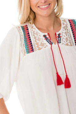 Tee Shirt Femme Kaporal Flynn Off White
