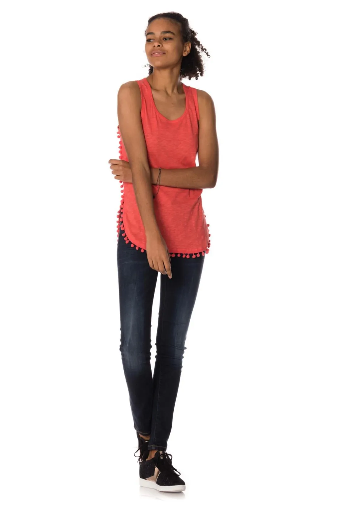 Tee Shirt Femme Kaporal Lana Cayenne