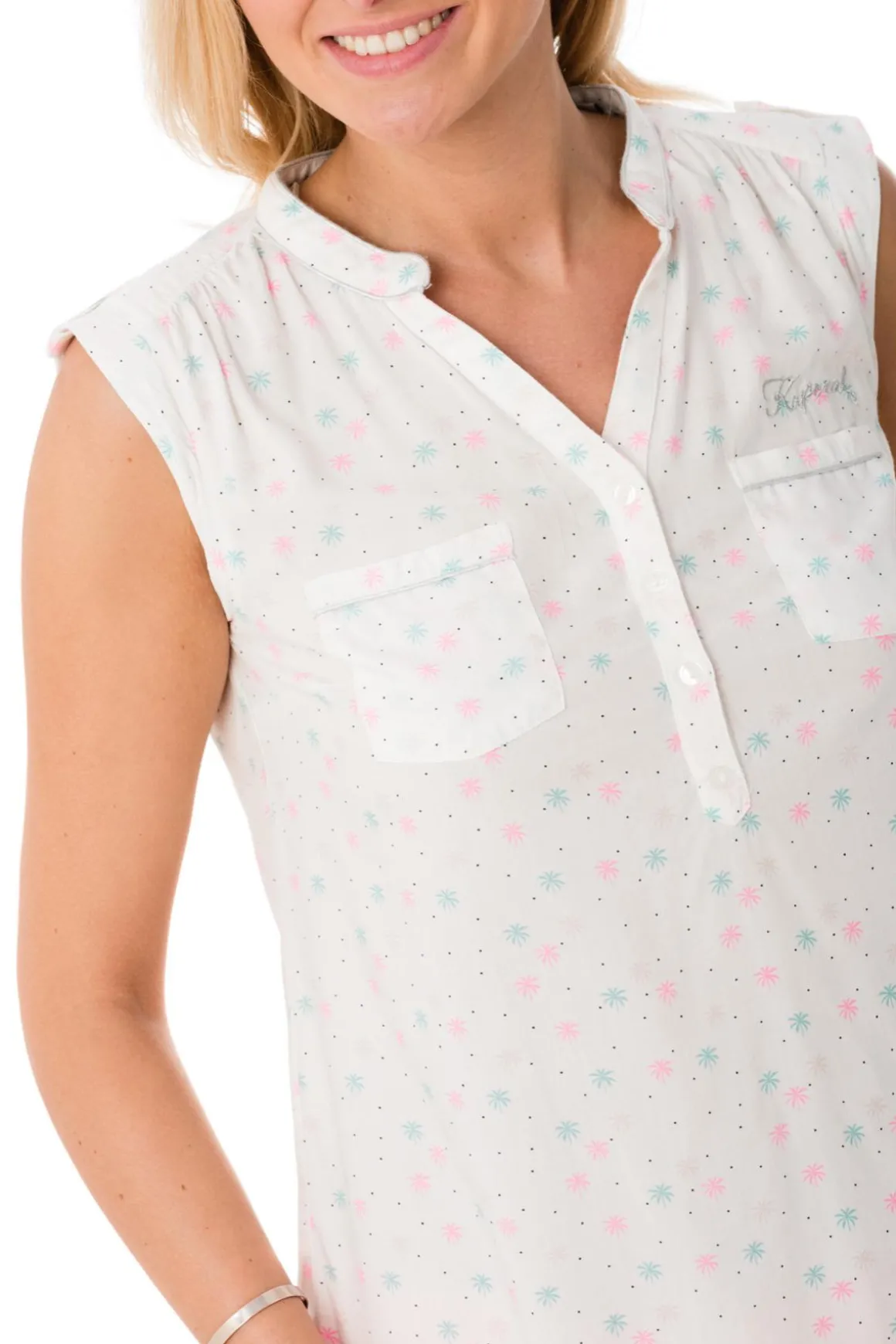 Tee Shirt Femme Kaporal Nilou Optical White