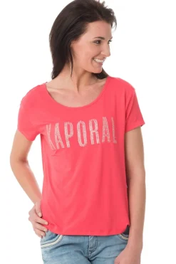 Tee Shirt Femme Kaporal Niza Geranium