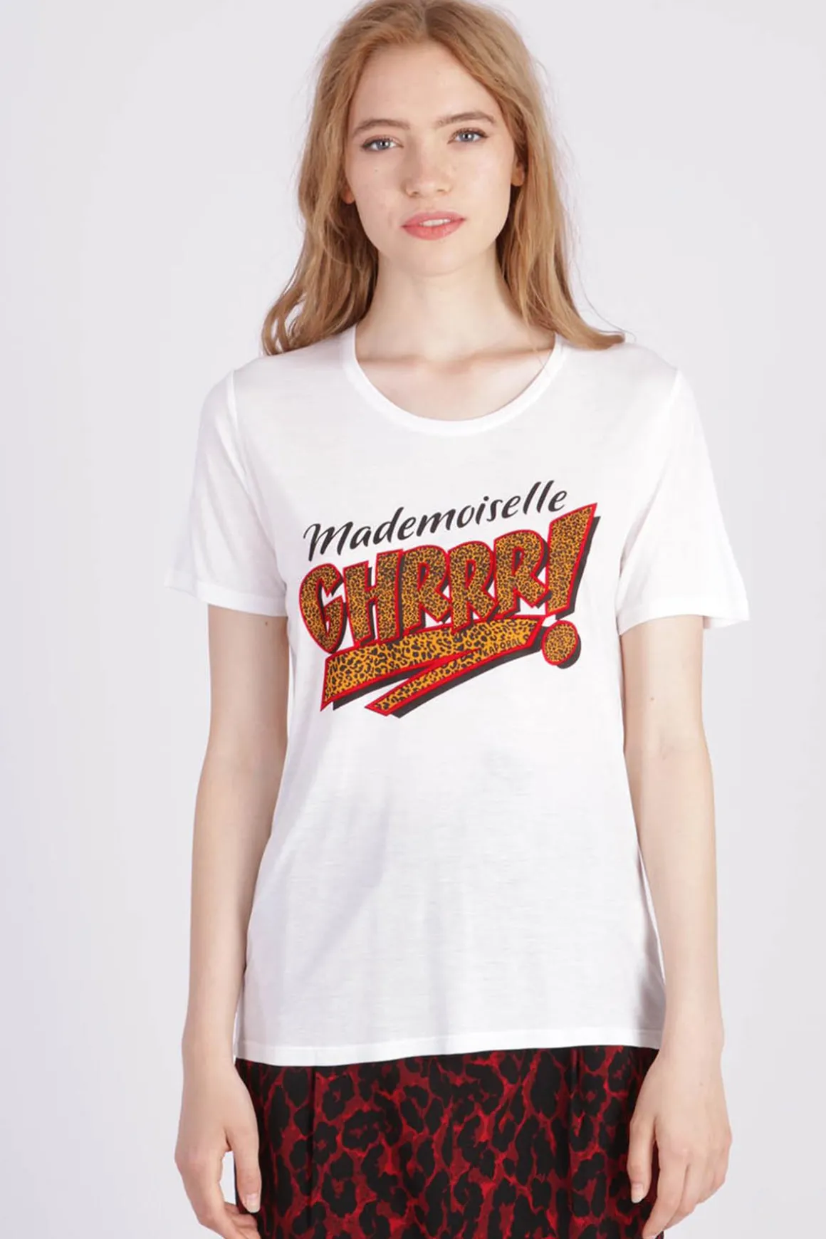 Tee Shirt Femme Kaporal Xargo Optical White