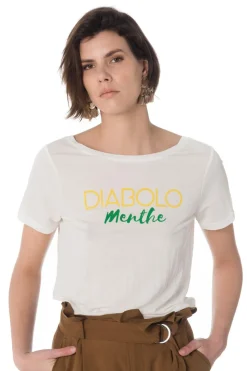 Tee Shirt Femme La Petite Étoile Shula Ecru