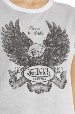 Tee Shirt Femme Von Dutch Tee Shirt Kust G