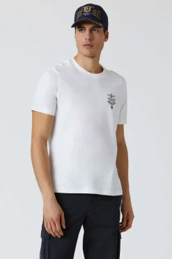 Tee Shirt Homme Aeronautica Militare 231Ts2062J592 73062 Off White