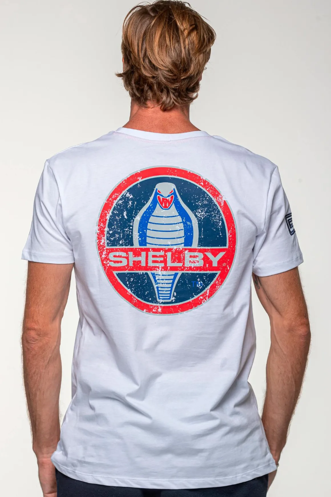 Tee Shirt Homme Carroll Shelby Tee Shirt 1966 Blanc